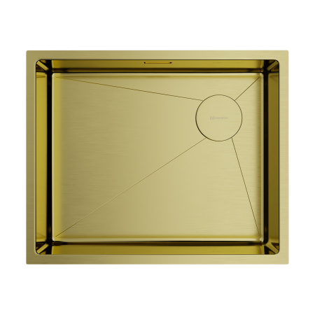 Мойка Taki 54-U/IF-LG Side SF, нержавеющая сталь, светлое золото