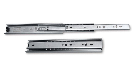 Направляющие полновыкатные h=45мм, L=200мм, хром, CMF