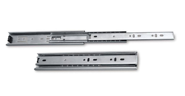 Направляющие полновыкатные h=45мм, L=200мм, хром, CMF