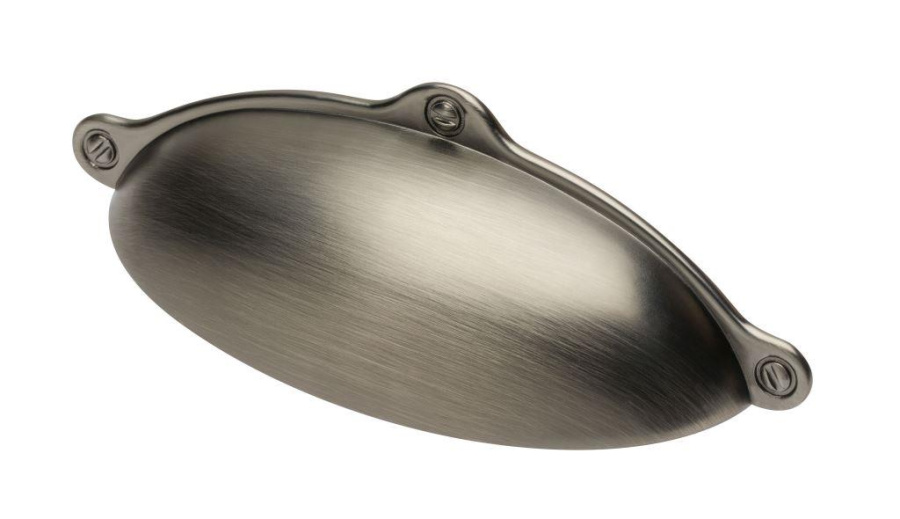 Ручка-раковина, MARSA, 64мм, металл, шлифованный титан