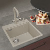 Мойка Rivelato TESORO 455-L, 450х510х200мм, топаз