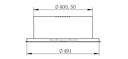 Мойка врезная, 510х170х0,6мм, матовый, универсальная+сифон, CMF
