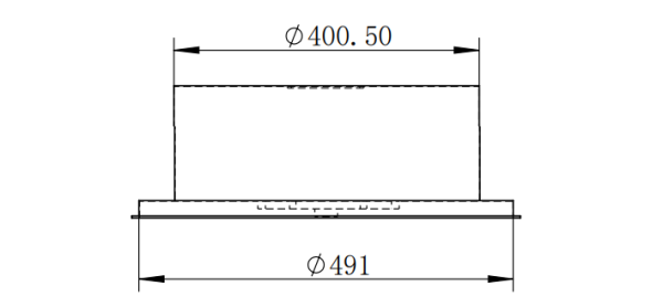 Мойка врезная, 510х170х0,6мм, глянец, универсальная+сифон, CMF