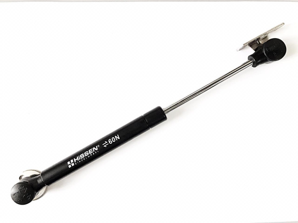 Кронштейн газовый 60N, черный, HISSEN