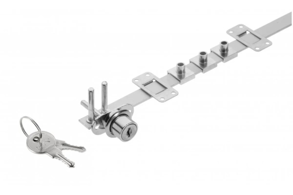 Замок центральный N288, L=800мм, хром, GTV
