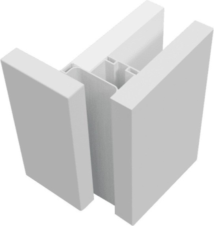 Вертикальная ручка-профиль L-образная, h=46.4мм, L=2,5м, ДСП 16мм, золото матовое, AQ