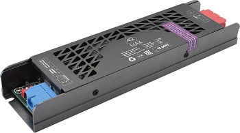 Трансформатор 200W/24V, IP20, компактный, без шнура, металлический, MAX AQ