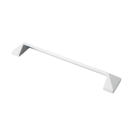 Ручка-скоба, 2637, 160мм, металл, белый матовый