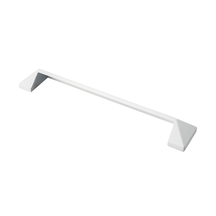 Ручка-скоба, 2637, 160мм, металл, белый матовый