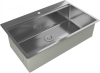 Мойка Rivelato RINOX 8050, 800х500х200мм, ролл-мат, доска, коландер, нерж. сталь