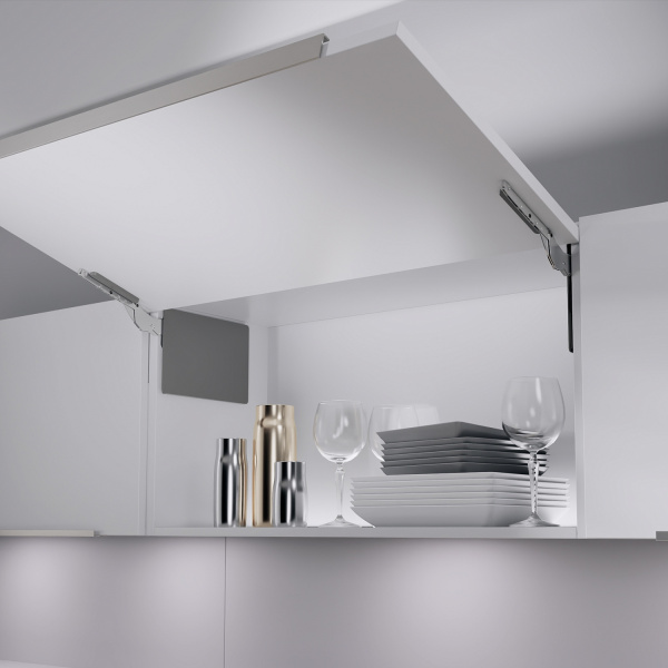 Подъемник Фри Слим Флап (M-L), Ш=200-1200, В=225-650, 0,7-21,3кг, никель