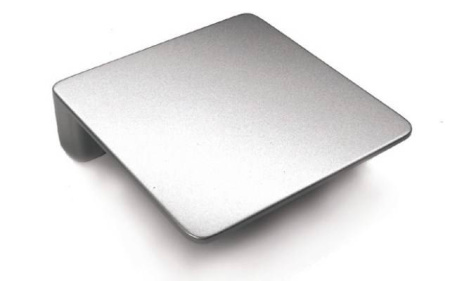 Ручка-скоба, GG18-RSM08, 64мм, 80х80мм, металл, матовый хром