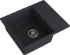Мойка GranFest URBAN 658L, 580х490 мм, черный