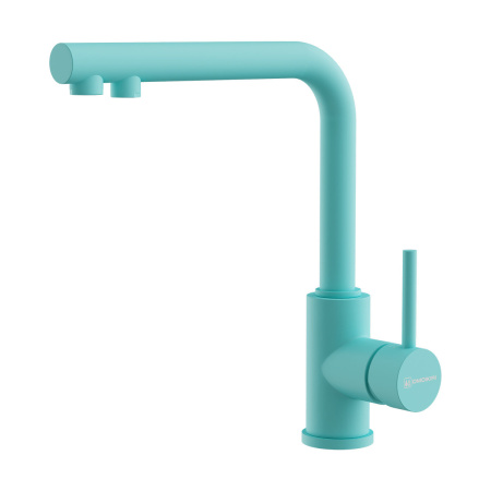 Смеситель Nakagawa 2 Plus-AZ, латунь, azur blue матовый