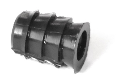 Футорка вклеиваемая, М6, 10,4х12мм, для стяжки 2,16-Д, пластик, черный, Россия