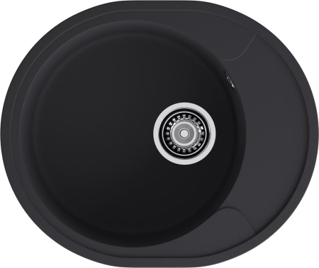 Мойка GranFest URBAN 857L, 580х490 мм, черный
