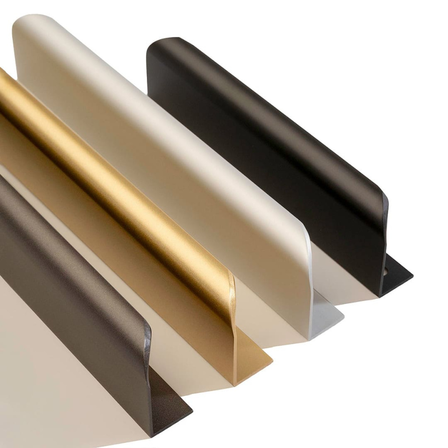 Ручка торцевая, RT-006-200 SC, 160мм, металл, матовый хром