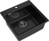 Мойка GranFest LEVEL 510, 510х500 мм, черный