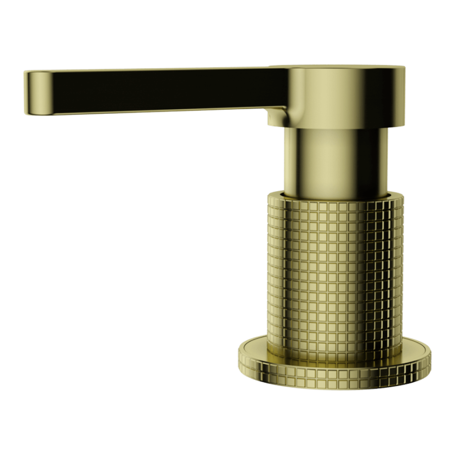 Дозатор для моющего средства OM-05-LG, латунь/светлое золото