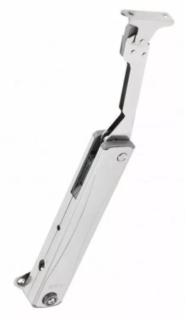 Кронштейн MINILIFTNEW LIGHT, без доводчика, для фасада 2-3кг, сталь, хром, GTV