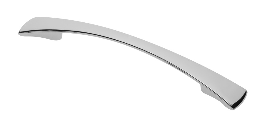 Ручка-скоба, UZ-Z10, 128мм, металл, хром