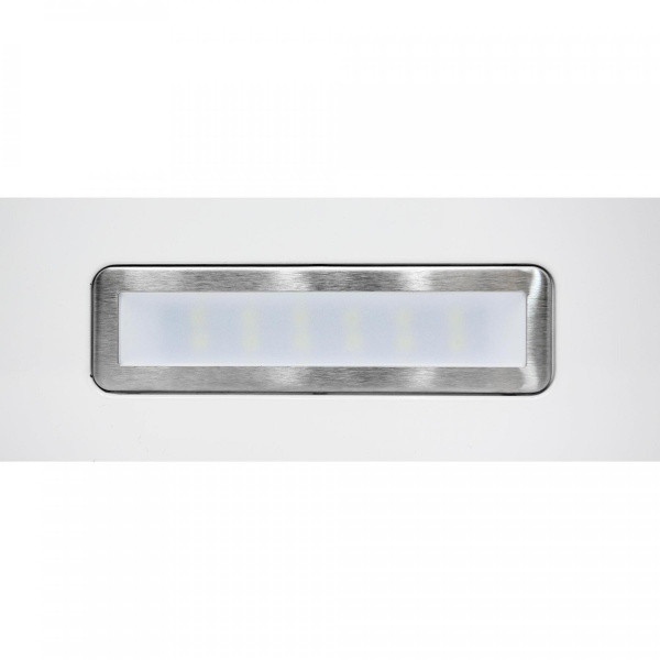 Вытяжка встраиваемая телескопическая HOGAN 600 WHITE, 60см, б/угольного фильтра, белый, Lex