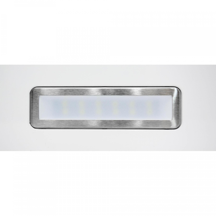 Вытяжка встраиваемая телескопическая HOGAN 600 WHITE, 60см, б/угольного фильтра, белый, Lex