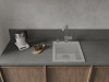 Мойка Rivelato ZENO 4150, 410х500х200мм, серый