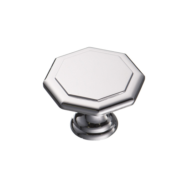 Ручка-кнопка, K-1090, 32х32х22мм, металл, хром