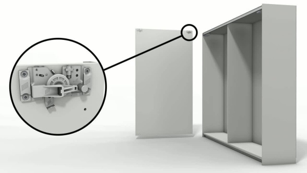 Стопорный винт, M4х14, хромированный