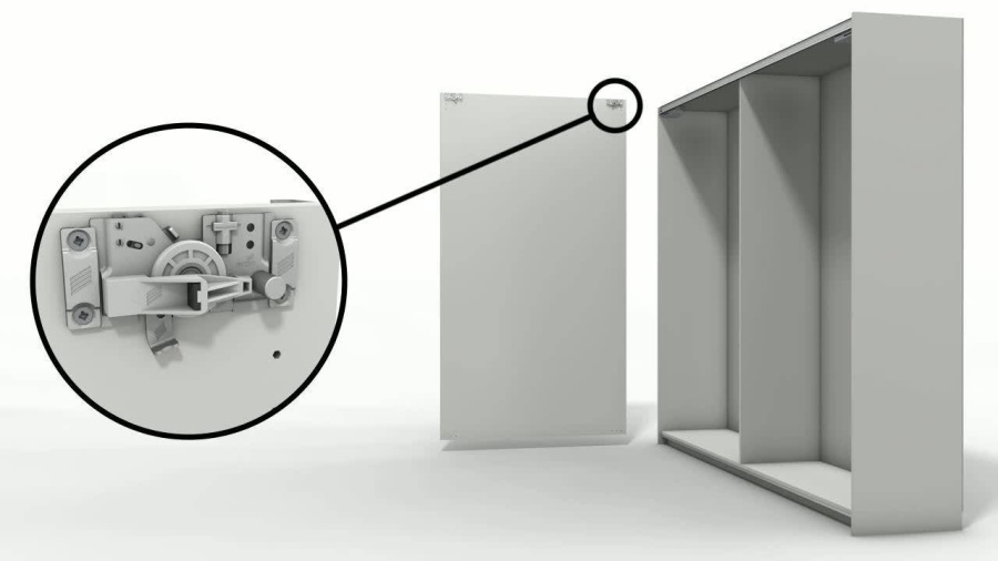 Стопорный винт, M4х14, хромированный