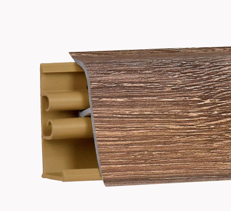 Плинтус LB-38, L=3000мм, дуб ниагара, Россия