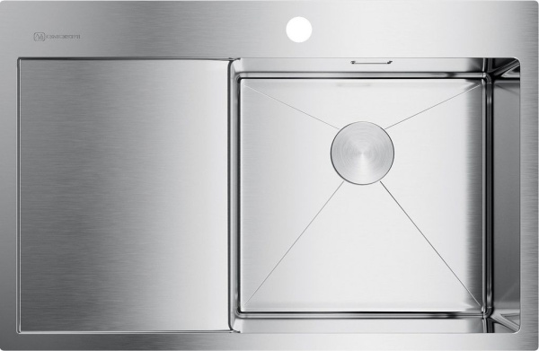 Мойка Akisame 78-IN-R, нержавеющая сталь, нержавеющая сталь