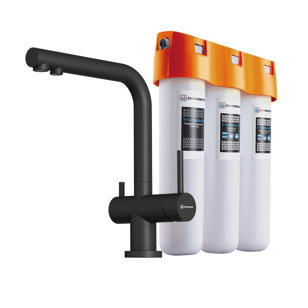 Комплект Nagano-P-BL, черный + Pure drop Lite 