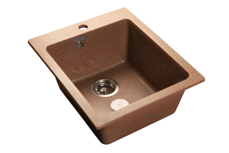 Мойка GranFest PRACTIK 505, 505х427 мм, терракот