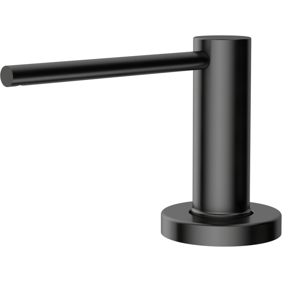 Дозатор для моющего средства OM-10-GM, латунь/вороненая сталь