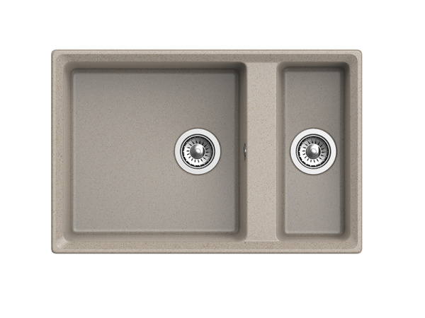 Мойка GranFest LEVEL 760K, 760х500 мм, песочный