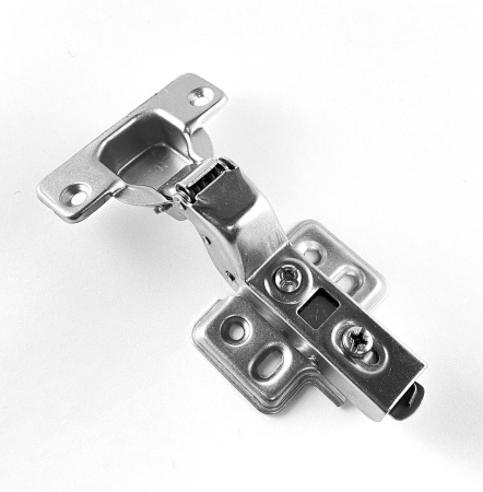 Петля внутренняя 110*, доводчик, планка 4 отв., 48мм, clip-on, CMF/200