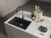 Мойка Rivelato ZENO 7650, 760х500х200мм, черный