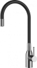 Смеситель Rivelato LIVO, d=35 мм, брашированная сталь