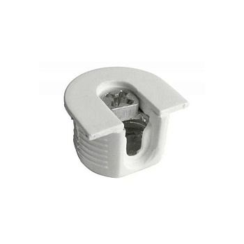 Эксцентрик VB 35 M/16, для плит толщиной 16мм, d=20мм, пластик, белый