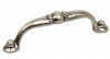 Ручка-скоба, 189, 96мм, металл, античное серебро