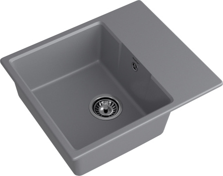 Мойка GranFest URBAN 658L, 580х490 мм, темно-серый