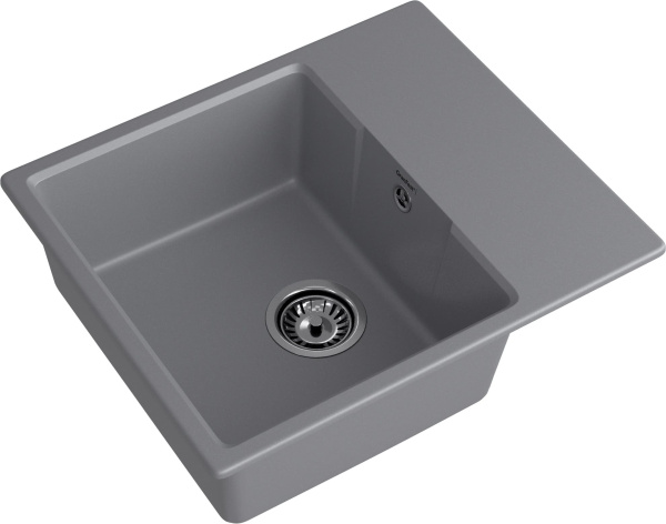 Мойка GranFest URBAN 658L, 580х490 мм, темно-серый
