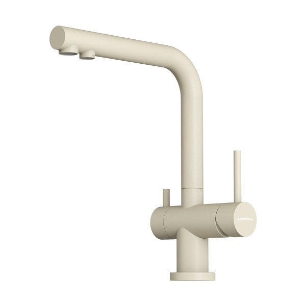 Смеситель Nagano-P-BE, латунь, ваниль