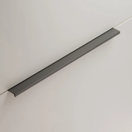 Ручка торцевая, HEXI, 320/360мм, металл, антрацит, GTV