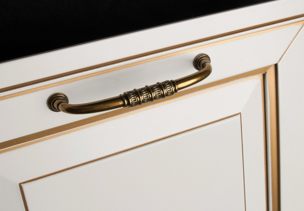 Ручка-скоба, 192, 128мм, металл, античная бронза