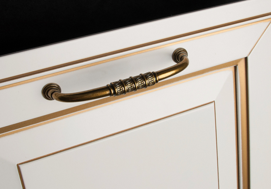 Ручка-скоба, 192, 128мм, металл, античная бронза