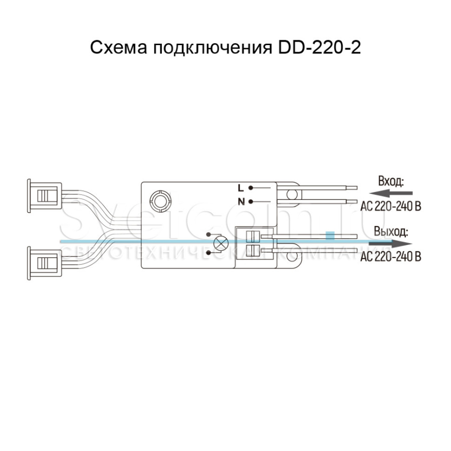 Выключатель ИК на преграду, с выносными сенсорами (2 шт.), 220В/250Вт, врезной Ø10мм/накладной, хром, DD-220-2