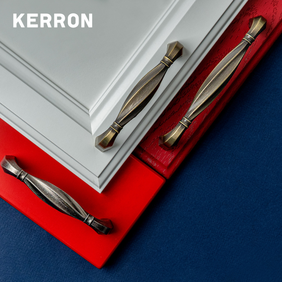 Ручка-скоба, 114, 128мм, металл, атласная бронза